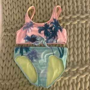 Justice kids bikini size 10